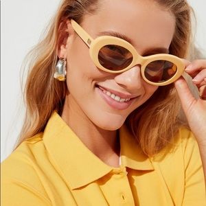 Crap Eyewear The Love Tempo Yellow Sunglasses